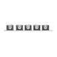 Wall Mount Tool Holder Rail – Gripper Design (5 Handles)