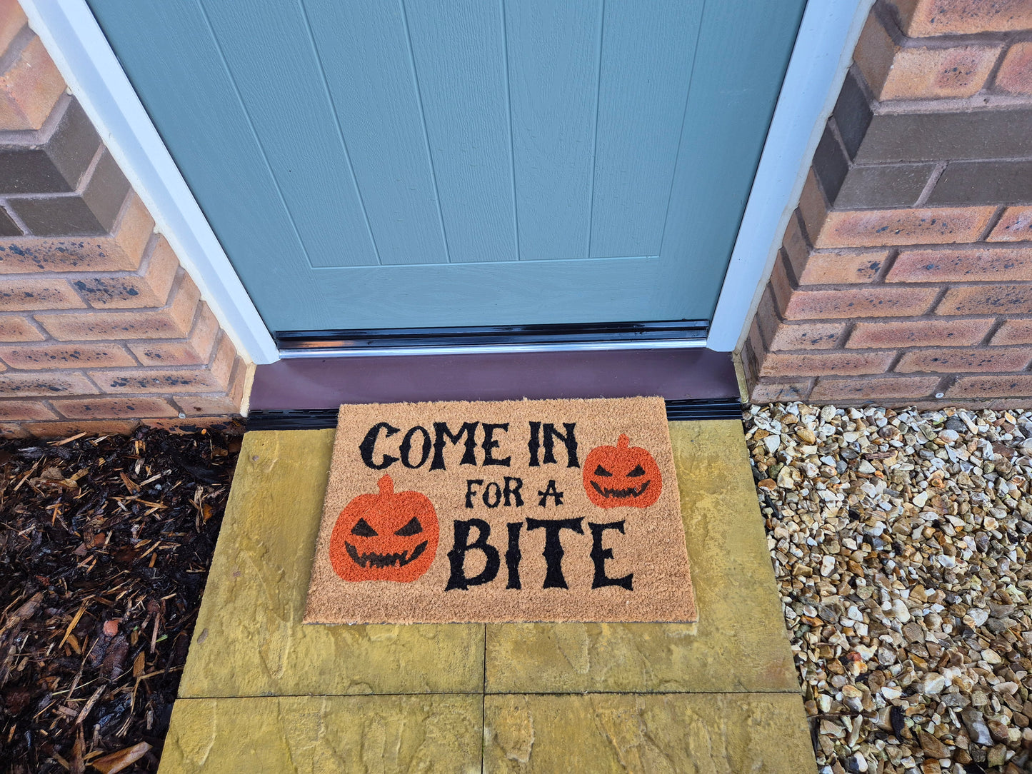 Doormat 60cm x 40cm - 'Come In For A Bite'