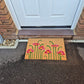 Doormat 60cm x 40cm - Poppy