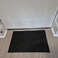 Rubber Doormat 60cm x 40cm - 'Welcome' (Small Flowers)