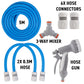 Dog Shower Mix Hot/Cold Water Blue