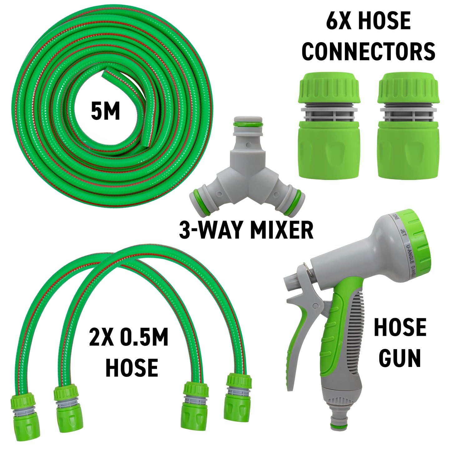Dog Shower Mix Hot/Cold Water Green