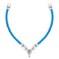 Dog Shower Mix Hot/Cold Water with Valves Blue