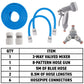 Dog Shower Mix Hot/Cold Water with Valves Blue