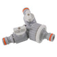 Dog Shower Mix Hot/Cold Water with Valves Green