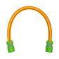Dog Shower Mix Hot/Cold Water Yellow/Lime with Valves