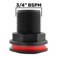Bulkhead Drain Plug 3/4" BSP With Male Outlet