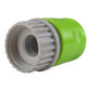 Male & Female Threaded Hose Quick Connector Set with Valve (Lime)