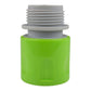 Male & Female Threaded Hose Quick Connector Set with Valve (Lime)