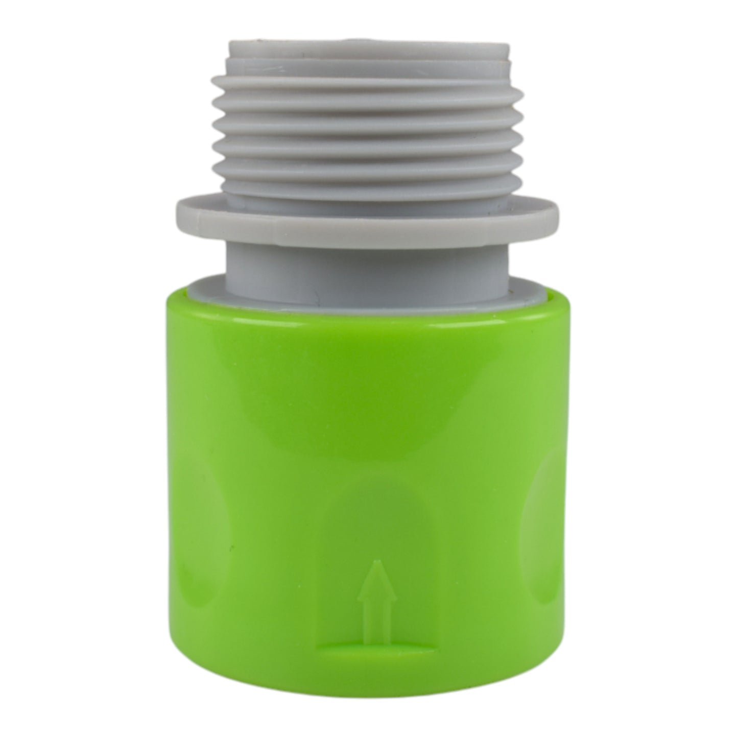 Male & Female Threaded Hose Quick Connector Set with Valve (Lime)