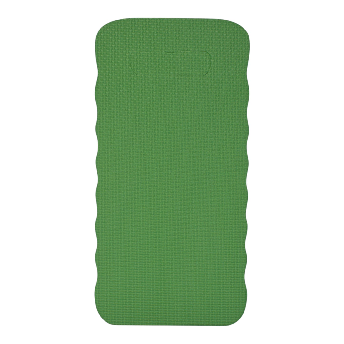 Digger-Hoe Garden Tool with Multifunction Kneeler Mat, Green