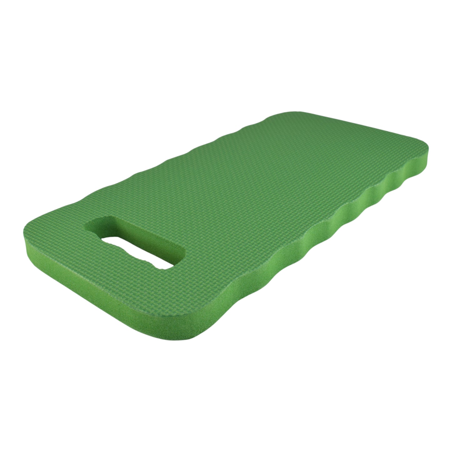 Digger-Hoe Garden Tool with Multifunction Kneeler Mat, Green