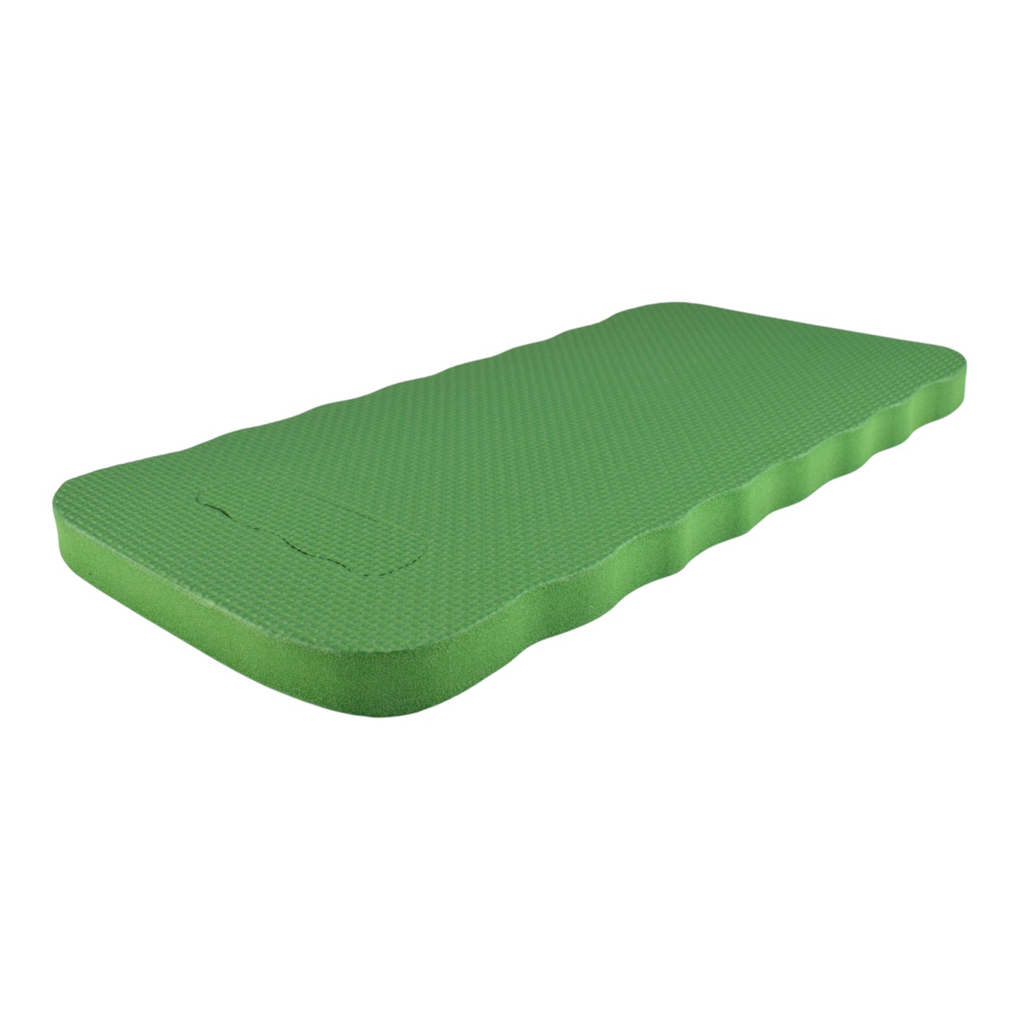 Digger-Hoe Garden Tool with Multifunction Kneeler Mat, Green