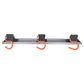 Wall Mount Tool Rack Rail with 3 x S Hanging Hooks
