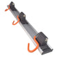 Wall Mount Tool Rack Rail with 3 x S Hanging Hooks