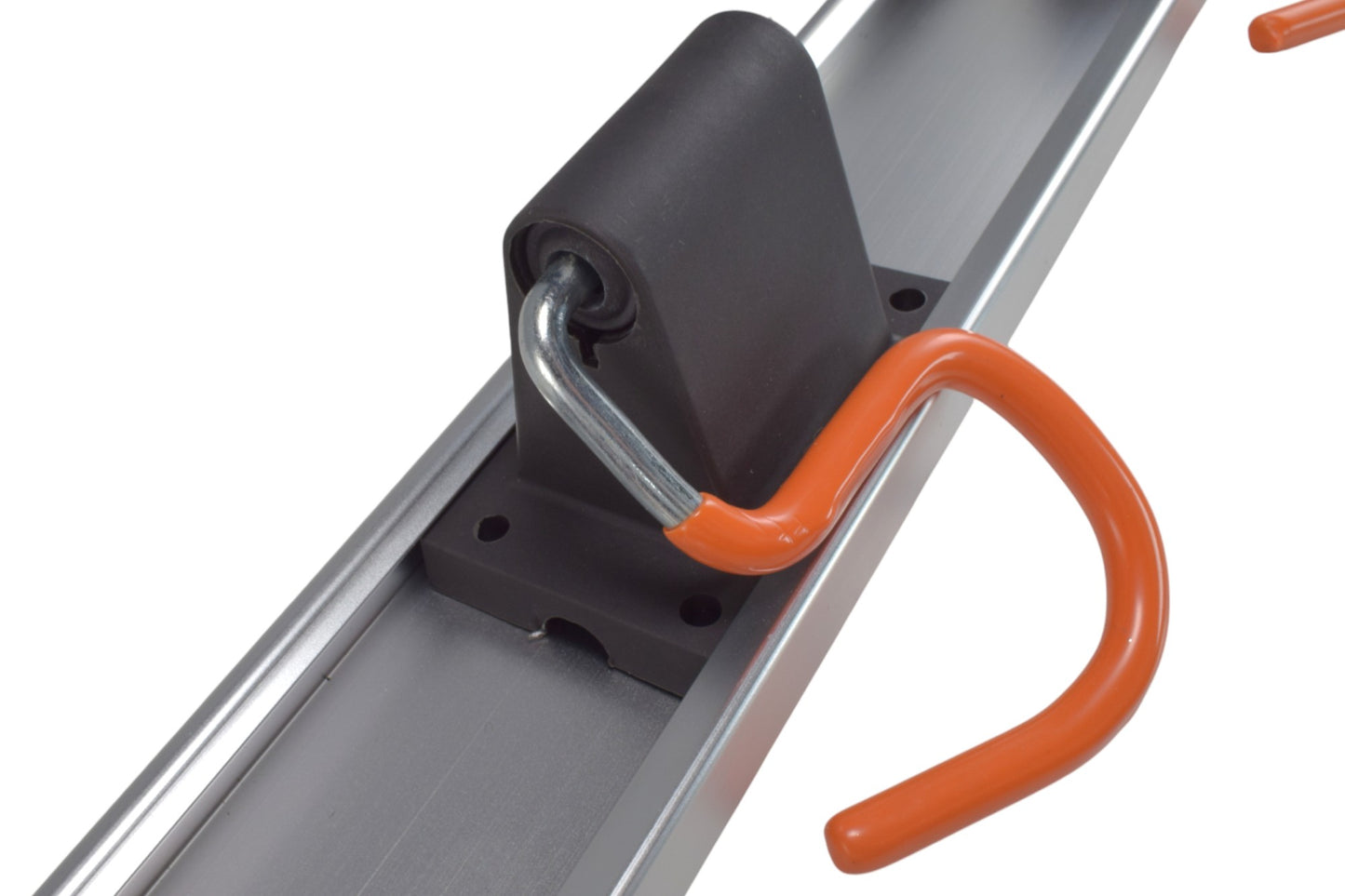Wall Mount Tool Rack Rail with 5 x S Hanging Hooks