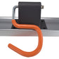 Wall Mount Tool Rack Rail with 5 x S Hanging Hooks