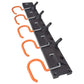 Tool Rail with Adjustable Peg Hooks and S Hanging Hooks