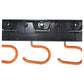 Tool Rail with Adjustable Peg Hooks and S Hanging Hooks