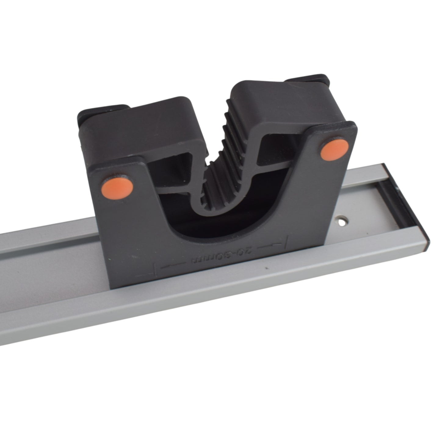 Wall Mount Tool Holder Rail – Gripper Design (5 Handles)