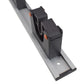 Wall Mount Tool Holder Rail – Gripper Design (3 Handles)