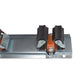 Wall Mount Tool Holder Rail - Roller Grip Design (5 Handles)