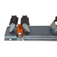 Wall Mount Tool Holder Rail - Roller Grip Design (5 Handles)