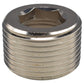 Thread Conversion Cap 3/4" BSPM - 1/2" BSPF, Nickel Plated