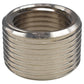 Thread Conversion Cap 3/4" BSPM - 1/2" BSPF, Nickel Plated