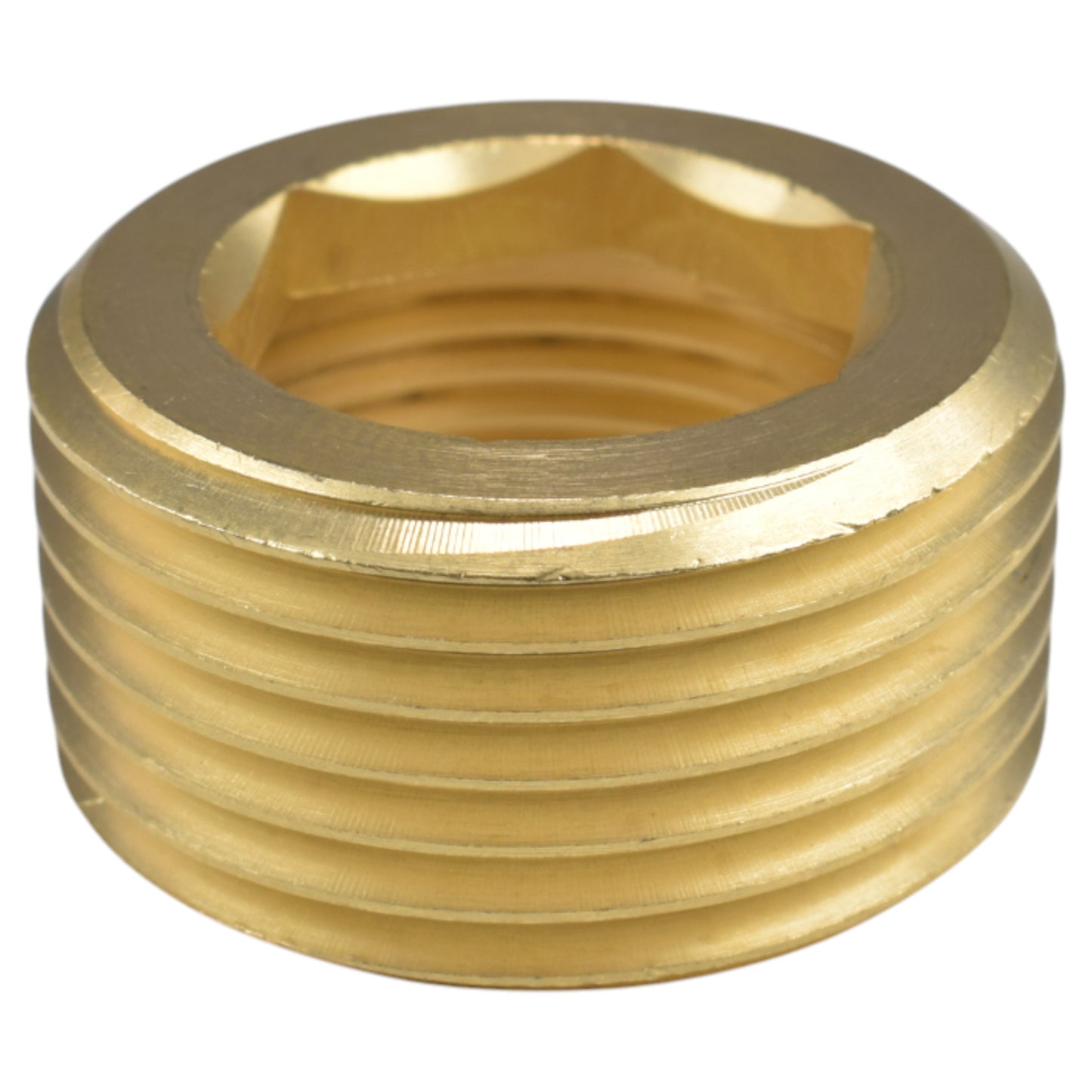 Thread Conversion Cap 1" BSPM - 3/4" BSPF, Brass