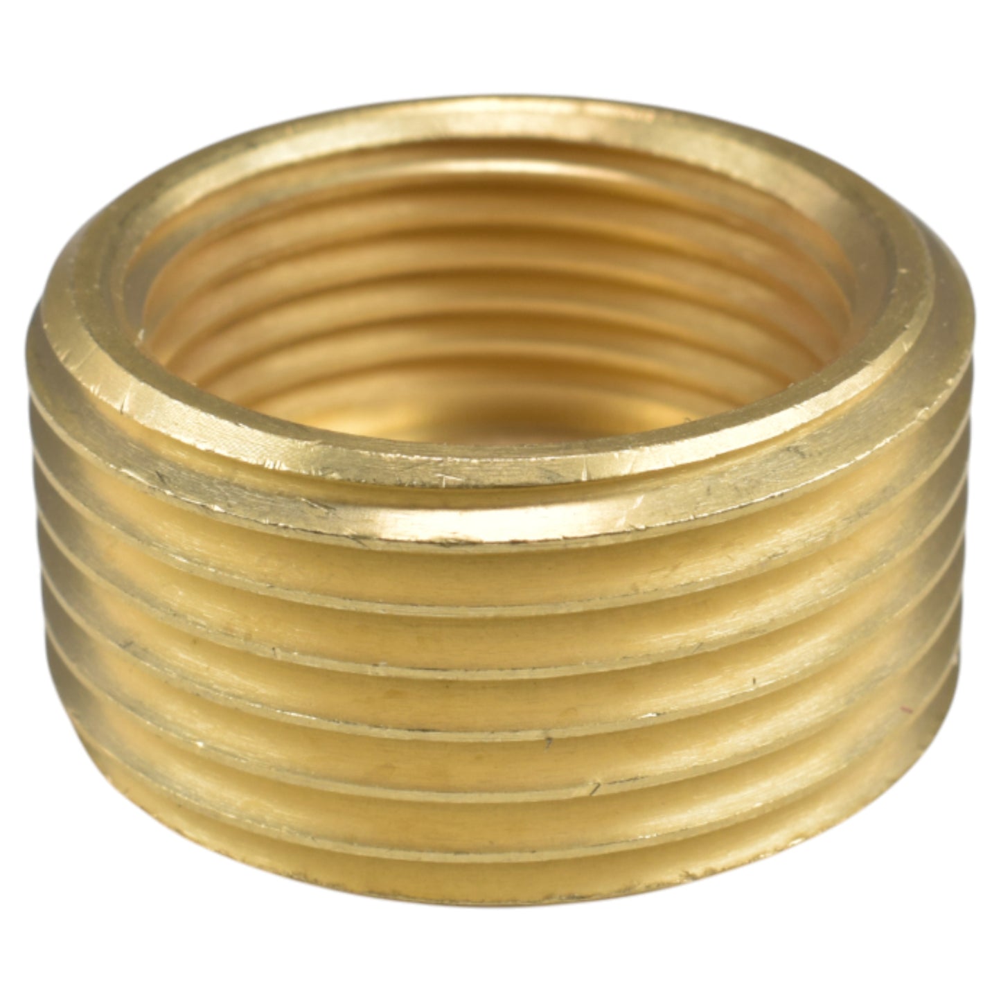 Thread Conversion Cap 1" BSPM - 3/4" BSPF, Brass