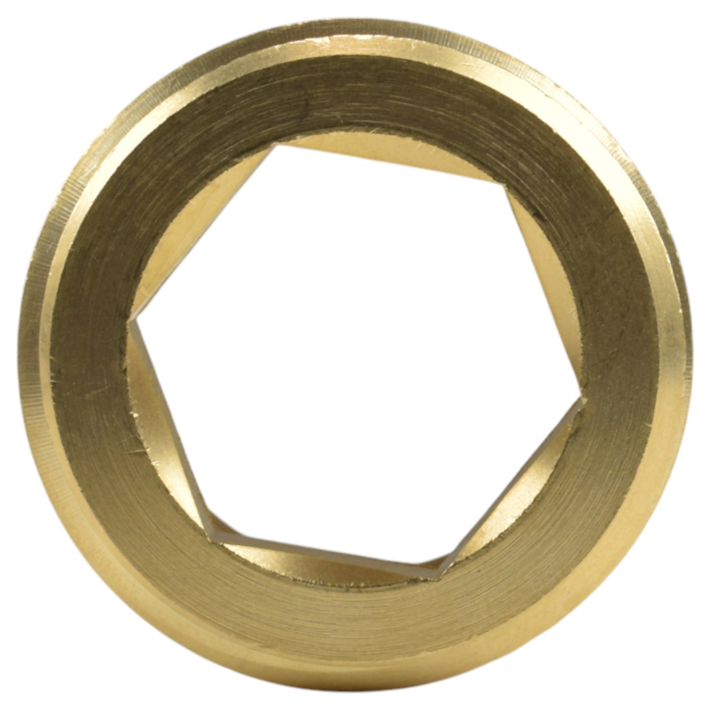 Thread Conversion Cap 1" BSPM - 3/4" BSPF, Brass