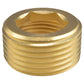 Thread Conversion Cap 1" BSPM - 3/4" BSPF, Brass