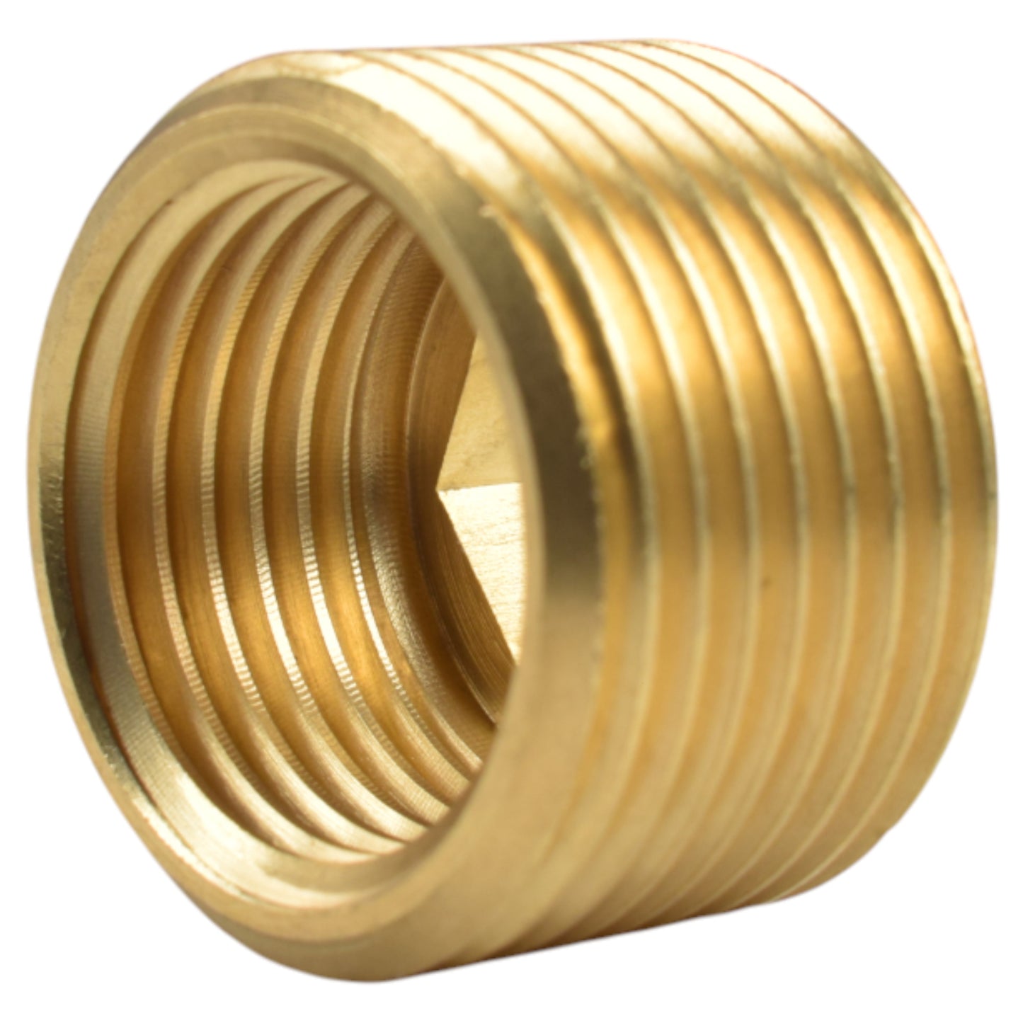 Thread Conversion Cap 3/4" BSPM - 1/2" BSPF, Brass