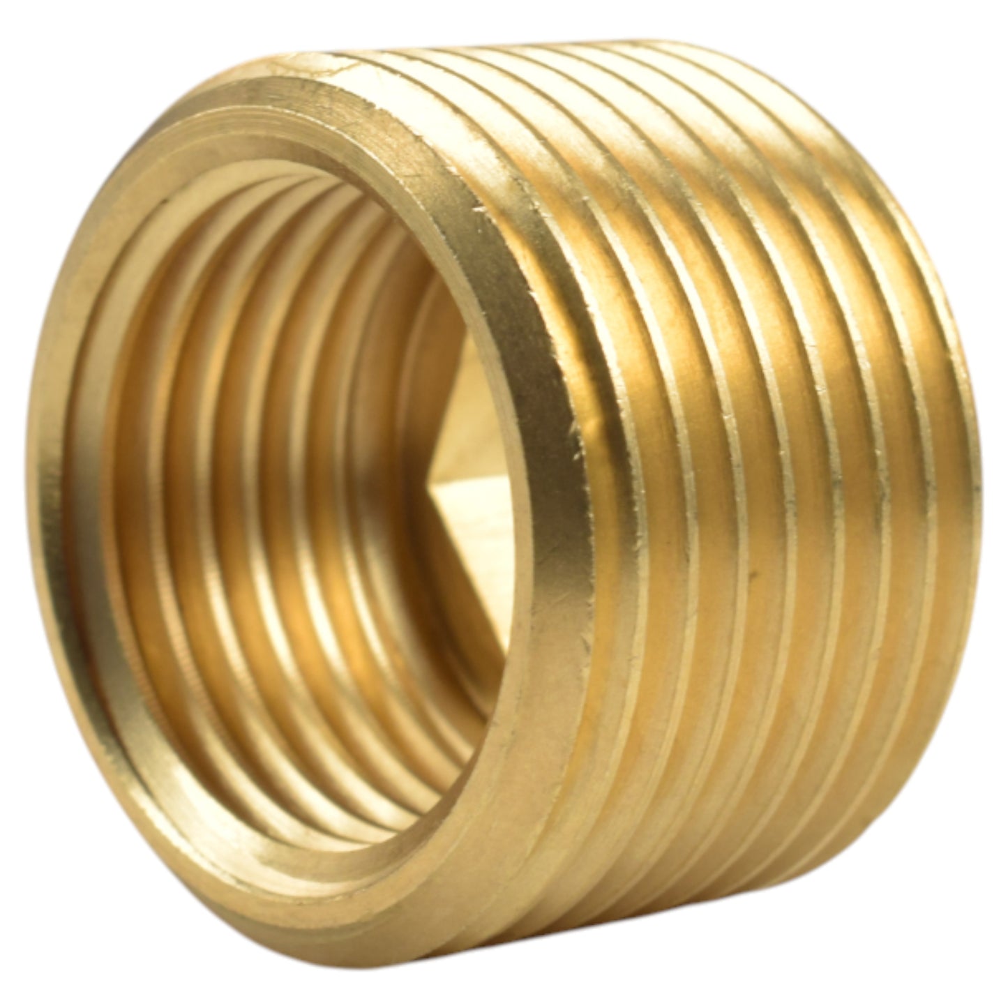 Thread Conversion Cap 3/4" BSPM - 1/2" BSPF, Brass