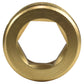 Thread Conversion Cap 3/4" BSPM - 1/2" BSPF, Brass