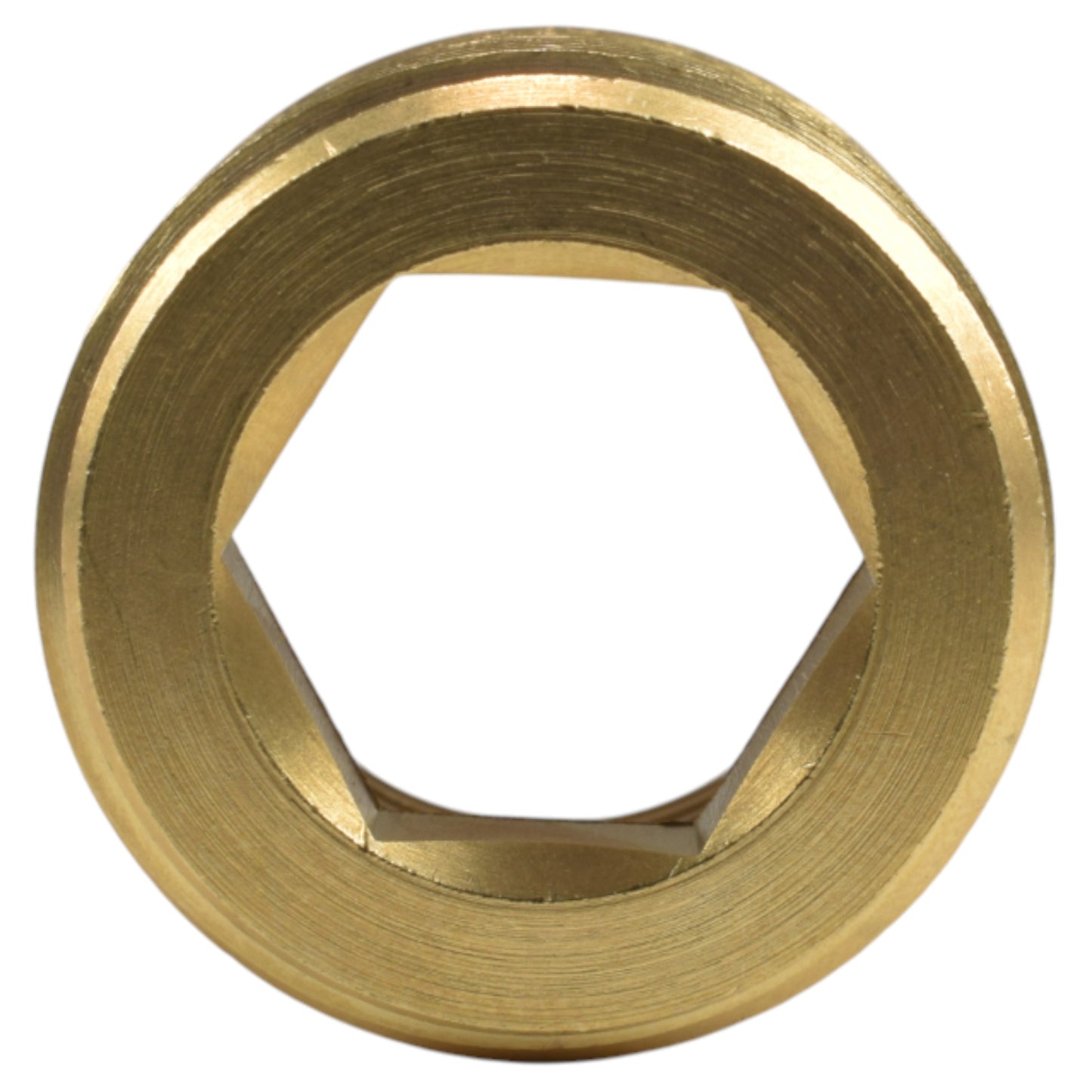 Thread Conversion Cap 3/4" BSPM - 1/2" BSPF, Brass