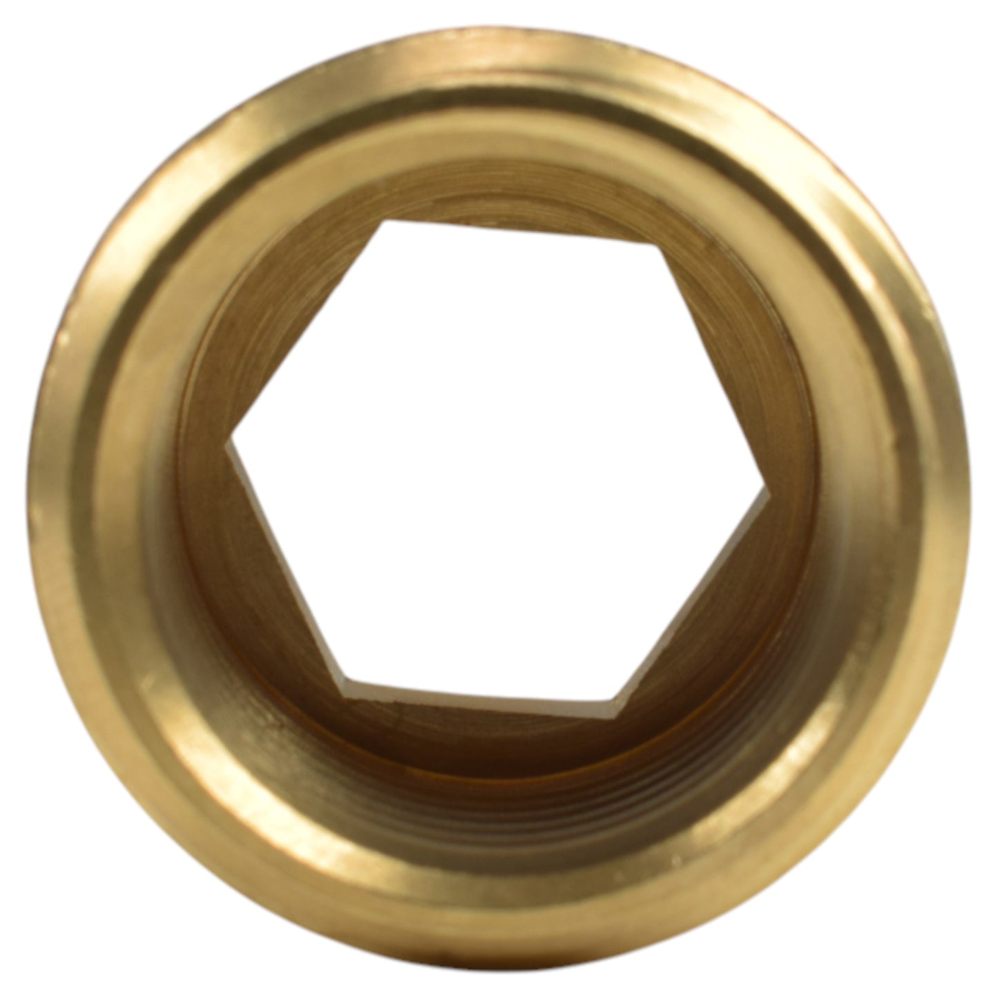 Thread Conversion Cap 3/4" BSPM - 1/2" BSPF, Brass