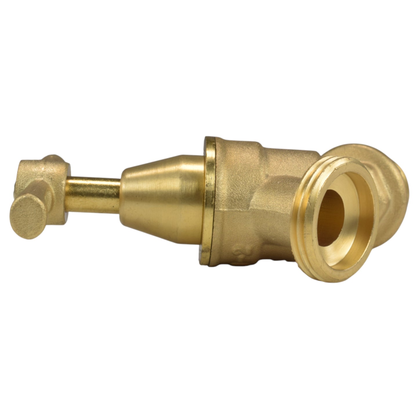 Brass Bib Tap Kit with Barb/Quick Connect Outlet, ½” and ¾” BSP Thread Inlet