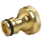 Brass Bib Tap Kit with Barb/Quick Connect Outlet, ½” and ¾” BSP Thread Inlet