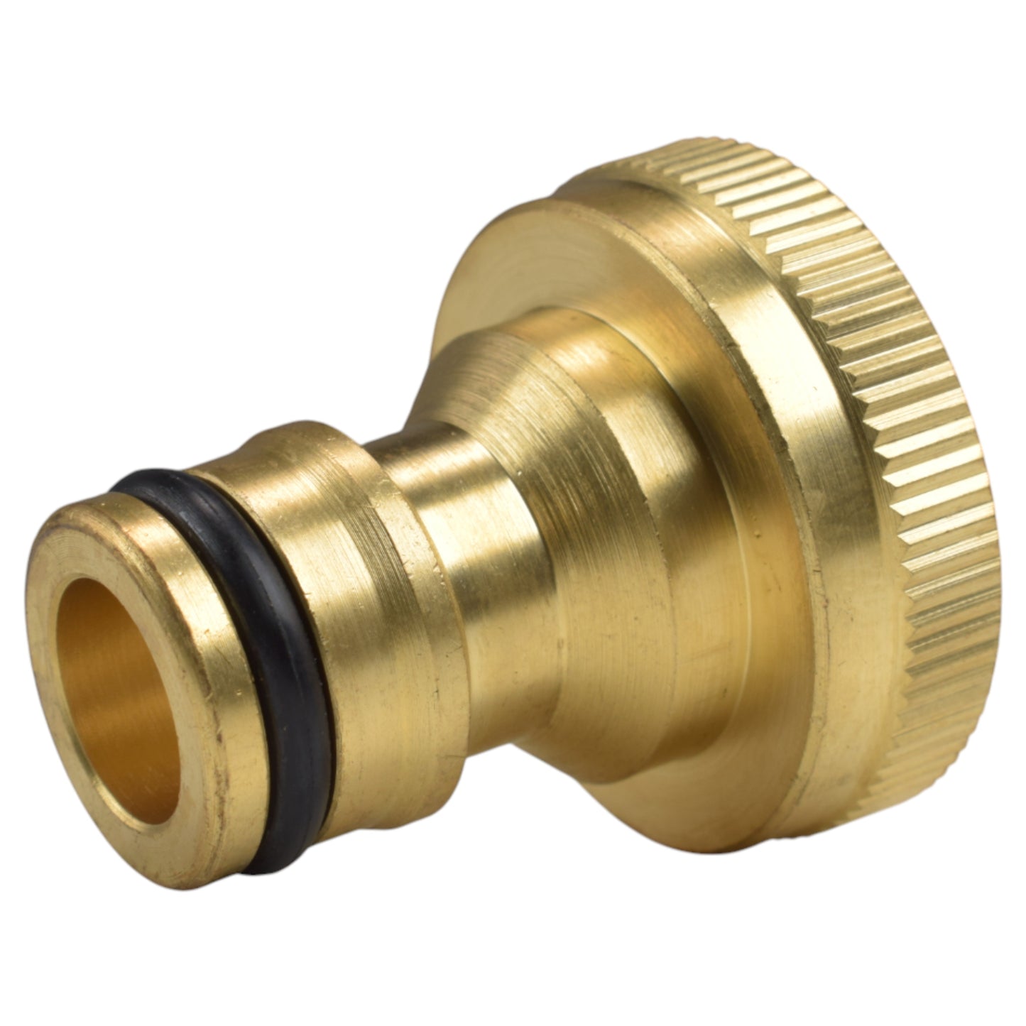 Brass Bib Tap Kit with Barb/Quick Connect Outlet, ½” and ¾” BSP Thread Inlet