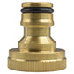 Brass Bib Tap Kit with Barb/Quick Connect Outlet, ½” and ¾” BSP Thread Inlet