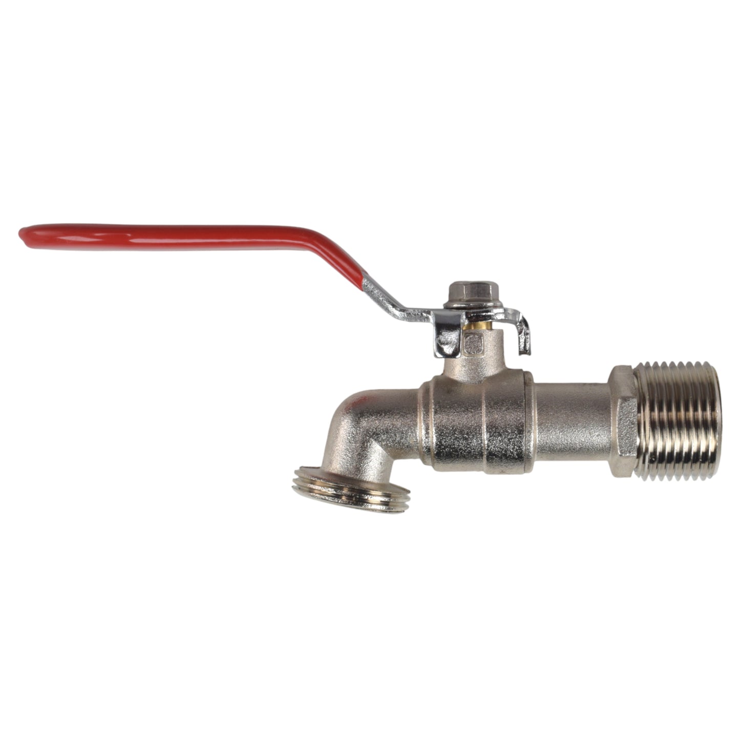 Lever Tap Kit with Barb/Quick Connect Outlet, ½” and ¾” BSP Thread Inlet