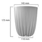Mira Pot Without Hole 145mm White
