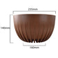 Mira Bowl Pot, Insert and Hole with Plug 240mm Eco Wood