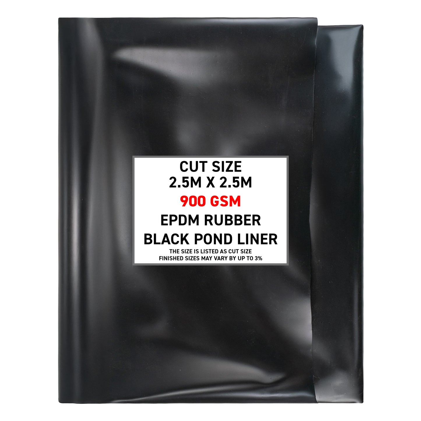 Pond Liner EPDM  2.5m x 2.5m