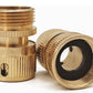 Hose Connector Snap-On Female with Male Thread 3/4" BSP
