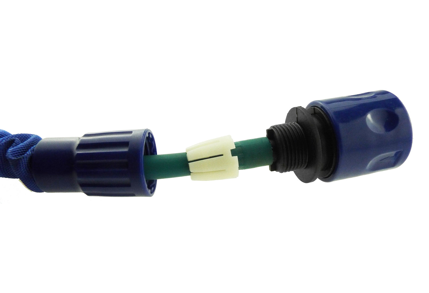 Expanding Hose Connector Blue