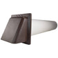 Through Wall Ventilation Kit – STYL Fan with Timer and Brown External Vent