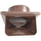 Through Wall Ventilation Kit – STYL Fan with Timer and Brown External Vent